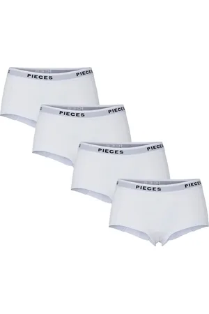 Pieces® Pclogo Lady 4-pack Boxershorts
