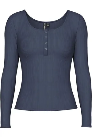 Pieces® Pckitte T-shirt Met Lange Mouwen