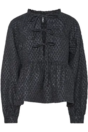 Pieces® Pcnibe Shirt Met Lange Mouwen
