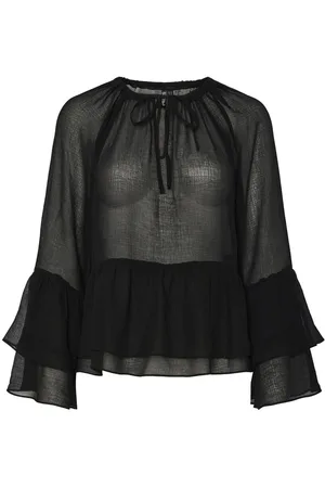 Pieces® Pcnanditta Shirt Met Lange Mouwen