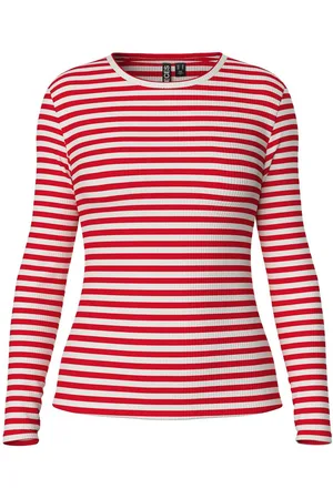 Pieces® Pcruka Top Met Lange Mouwen