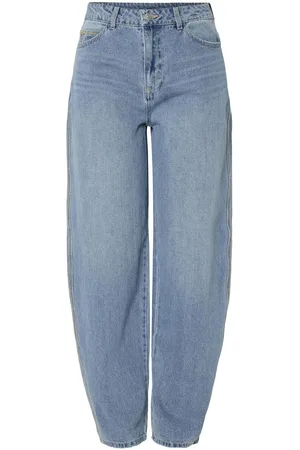 Pieces® Pcsissel Hw Barrel Fit Jeans