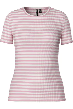 Pieces® Pcruka Geribd T-shirt