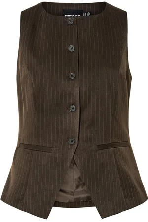 Pieces® Pcfalka Krijtstreep Gilet