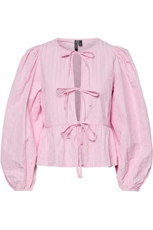 Pieces® Pcagnete Top Met Lange Mouwen