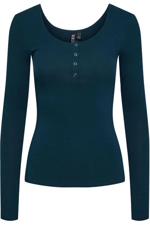 Pieces® Pckitte T-shirt Met Lange Mouwen