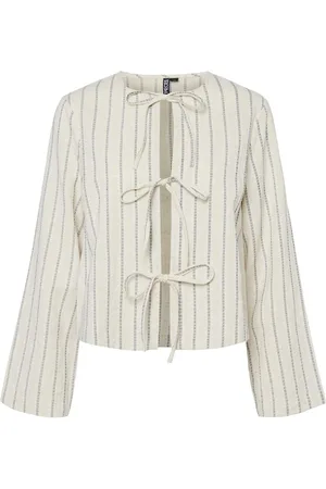 Pieces® Pctimber Tie Top Met Lange Mouwen