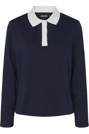 Pieces® Pctinori Polo Met Lange Mouwen