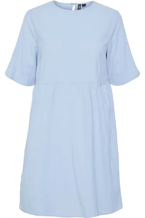 Pieces® Pcmuna Katoen Midi-jurk
