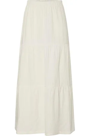 Pieces® Pcsikka Hw Katoen Maxi Rok