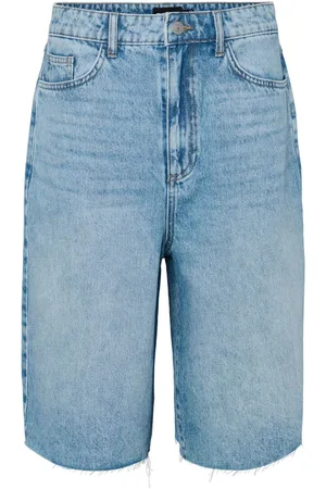 Pieces® Pctasha Mw Baggy Denim Short