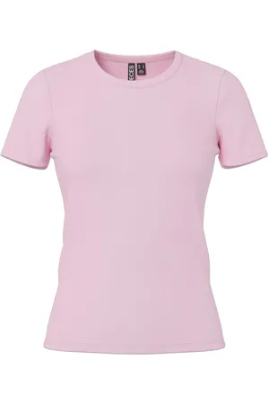 Pieces® Pcmay Geribd T-shirt