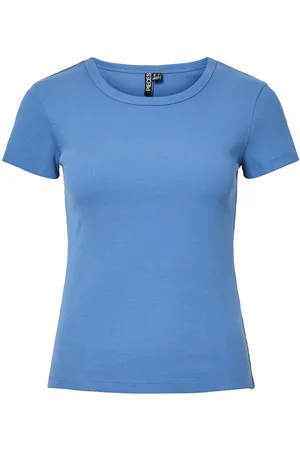 Pieces® Pcmay Geribd T-shirt