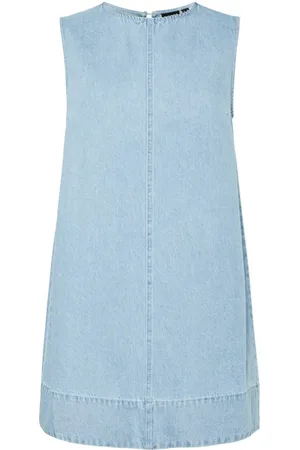 Pieces® Pcflora Mini Denim Jurk