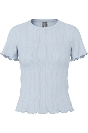 Pieces® Pcmarie Pointelle T-shirt