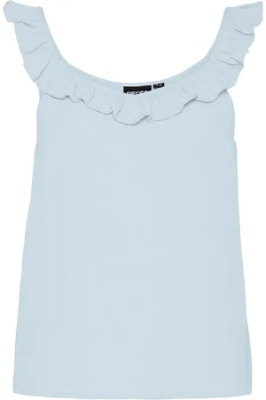 Pieces® Pcsastina Musselin Mouwloze Top