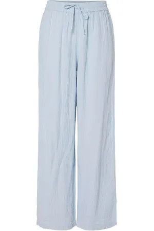 Pieces® Pcsastina Hw Musselin Wide Leg Broek