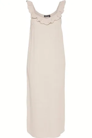 Pieces® Pcsastina Musselin Midi Jurk