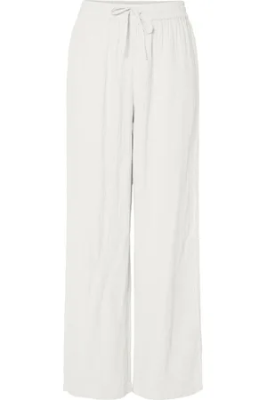 Pieces® Pcsastina Hw Musselin Wide Leg Broek
