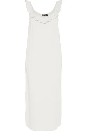 Pieces® Pcsastina Musselin Midi Jurk