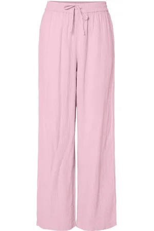 Pieces® Pcsastina Hw Musselin Wide Leg Broek