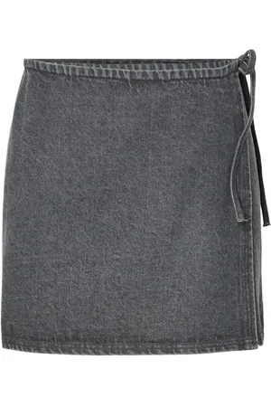 Pieces® Pcflora Denim Wikkelrok