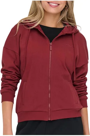 ONLY Lux Life Hooded Full Zip Sweatvest Dames