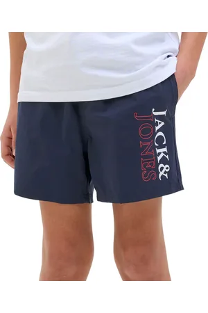 JACK & JONES Maui Double Logo Zwemshort Jongens