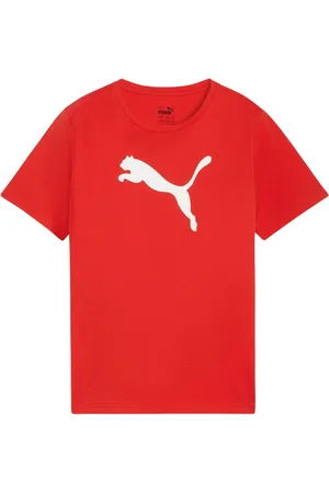 PUMA TeamRISE Logo Cotton Shirt Junior