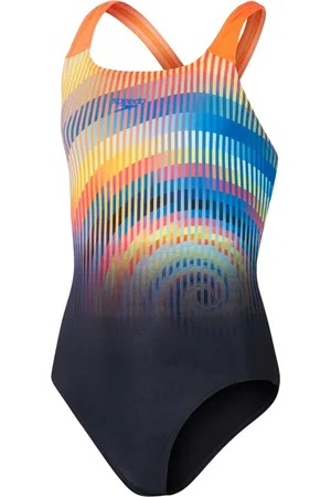 Speedo ECO+ Digital Placement Powerback Badpak Meisjes
