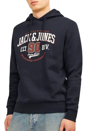 JACK & JONES Logo Hoodie Heren