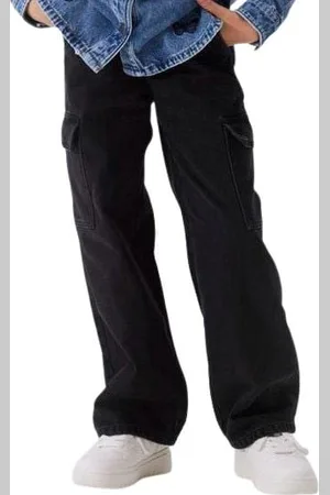NAME IT Rose Wide Cargo Jeans Meisjes