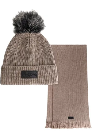 Malelions Knitted Beanie en Sjaal Set Dames