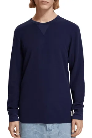 Scotch&Soda Waffle Longsleeve Shirt Heren