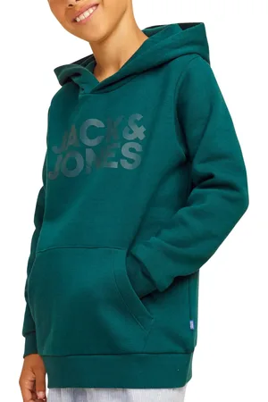 JACK & JONES Corp Logo Hoodie Junior