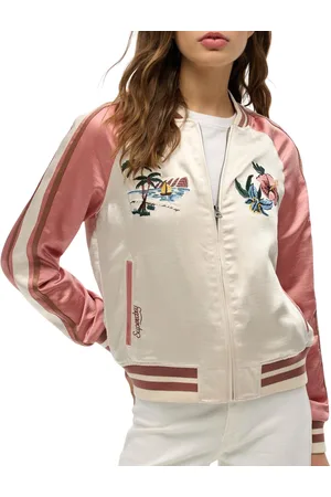 Superdry Suikajan Embroidered Bomber Jas Dames