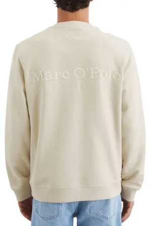 Marc O’ Polo Regular Logoprint Crewneck Sweater Heren