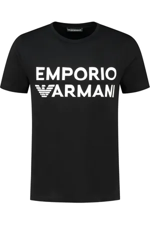 Emporio Armani Logo Crew Neck Shirt Heren