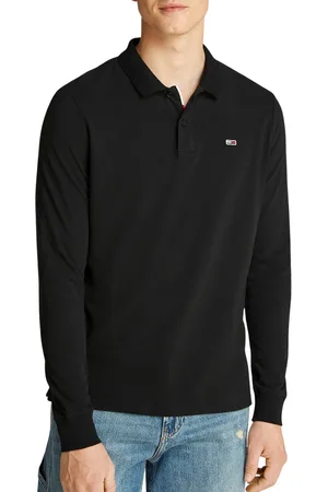 Tommy Hilfiger Slim Placket Longsleeve Polo Heren