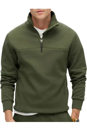Superdry Tech Half Zip Sweater Heren