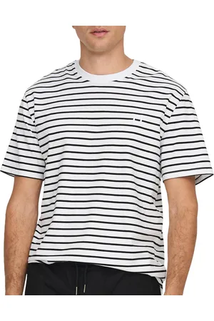 Only & Sons Henry Stripe Shirt Heren