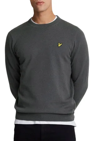 Lyle & Scott Cotton Merino Crewneck Sweater Heren