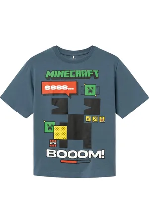 NAME IT Santi Minecraft Shirt Junior