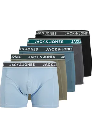 JACK & JONES Evan Solid Trunk Boxershorts Heren (5-pack)