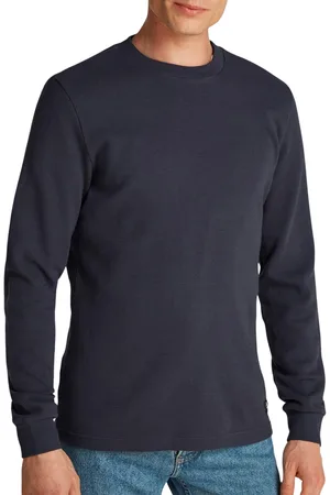 Calvin Klein Woven Label Waffle Longsleeve Shirt Heren