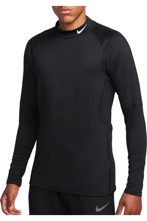 Nike Pro Dri-FIT Warm Mock LS Shirt Heren