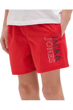 JACK & JONES Maui Double Logo Zwemshort Jongens