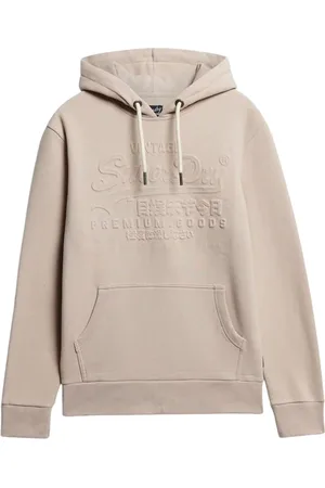Superdry Embossed Vintage Logo Graphic Hoodie Heren