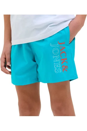 JACK & JONES Maui Double Logo Zwemshort Jongens