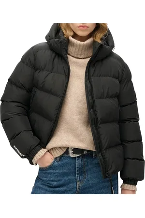 Superdry Hooded Sports Puffer Winterjas Dames